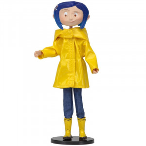 Coraline Bendy Doll With Raincoat