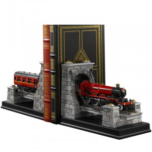 Harry Potter Hogwarts Express Bookend Statue Set