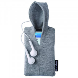 Kapşonlu Sweatshirt Telefon ve MP3 Kılıfı