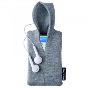  Kapşonlu Sweatshirt Telefon ve MP3 Kılıfı