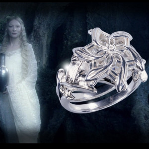 Lord of the Rings Ring of Galadriel Nenya Yüzük