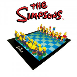 Simpsons Satranç Seti 3D Chess