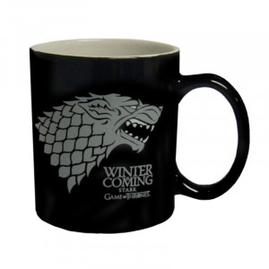  Game of Thrones Stark Black & White Mug Bardak