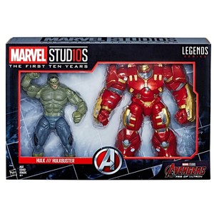 Marvel Legends 10 Years Anniversary AOU Dark Hulk & Hulkbuster Figür Set