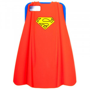  Superman iPhone5 3 boyutlu pelerinli silikon kılıf