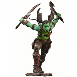  World of Warcraft Orc Rogue: Garona Halforcen Figür