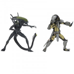 Alien vs. Predator: Celtic Predator and Grid Alien Figure Pack