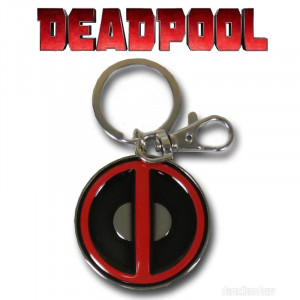 Deadpool Logo Keychain Anahtarlık