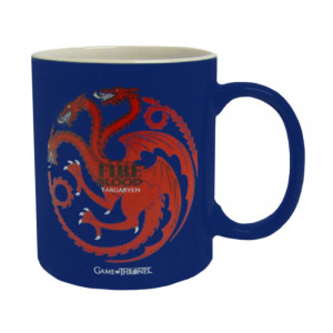  Game of Thrones Targaryen Blue & White Mug Bardak