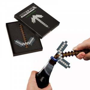  Minecraft Pickaxe Bottle Opener Şişe Açacağı