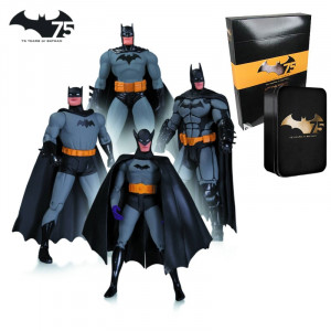 Batman 75Th Anniversary 4 Pack Action Figure Set