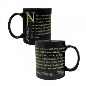  Game Of Thrones Nights Watch Oath Mug Bardak