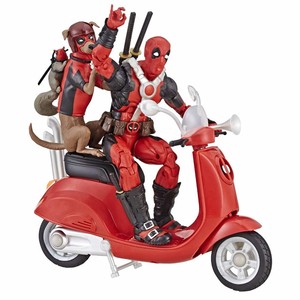 Marvel Legends M'Baku Deadpool on Scooter Figure Set