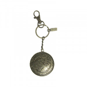  Game of Thrones Stark Shield Snap Keychain Anahtarlık