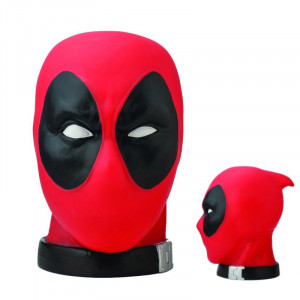  Marvel Heroes Deadpool Head Bank Kumbara 1:1