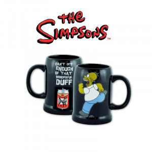 The Simpsons 3D Rotating Mug Kupa Bardak