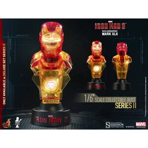  Iron Man 3 Deluxe Set Of 8 Sixth Scale Bust Set Serie 2