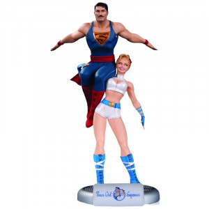 DC Comics Bombshells Powergirl & Superman Statue