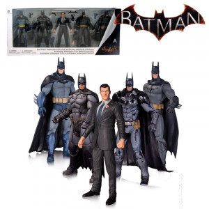 Batman Arkham Video Games Action Figure Pack of 5