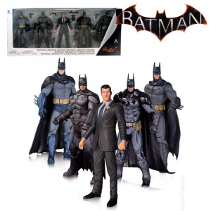  Batman Arkham Video Games Action Figure Pack of 5