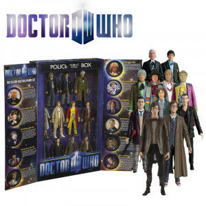  Doctor Who: Eleven Doctors Action Figure Collector Set