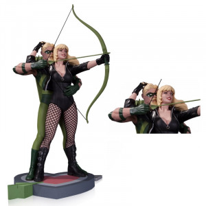  DC Comics Green Arrow & Black Canary Statue