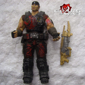 Gears Of War: Marcus Fenix Bloody Action Figure