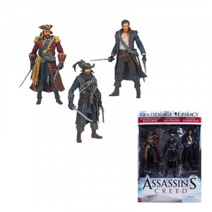 Assassins Creed Series 1 Pirate Action Figure 3 Pack