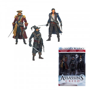  Assassins Creed Series 1 Pirate Action Figure 3 Pack