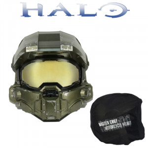 Halo: Masterchief Motorcycle Helmet Large Motor Kaskı