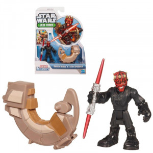 Star Wars Jedi Force Darth Maul Sith Speeder Figure Pack