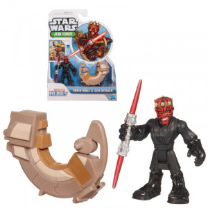  Star Wars Jedi Force Darth Maul Sith Speeder Figure Pack