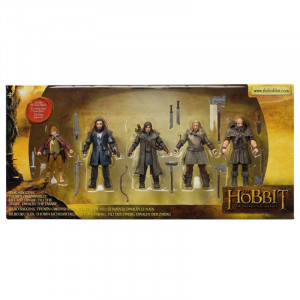  Hobbit & Dwarves Bilbo Fili Kili Thorin Dwalin 5'li Set