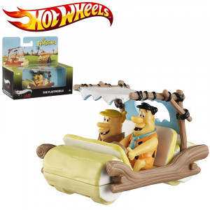  Flintstones Hot Wheels 1/50 Flintmobile Elite Edition