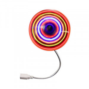 LED Işıklı Mini USB bağlantılı Fan