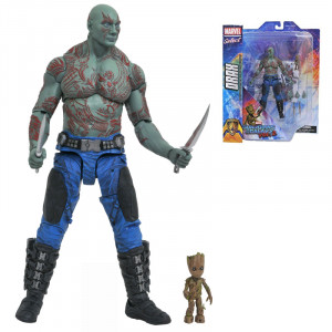  Guardians of the Galaxy Select Drax & Baby Groot Figure