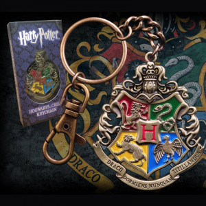  Harry Potter Hogwarts Crest Keychain Metal Anahtarlık