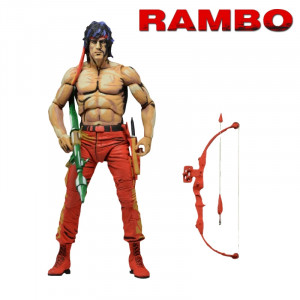  Rambo Classic Video Game Action Figure First Blood 7 inch