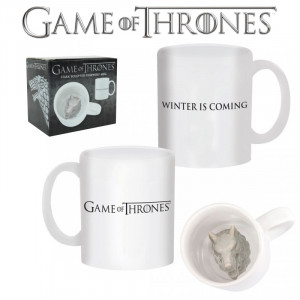 Game Of Thrones Stark Sculpted Direwolf Mug Bardak