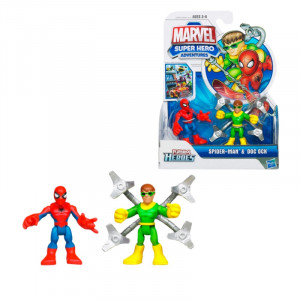  Marvel Super Hero Adventures Spider-Man Dock Ock Figures