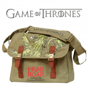 Game of Thrones Lannister Canvas Messenger Bag Çanta