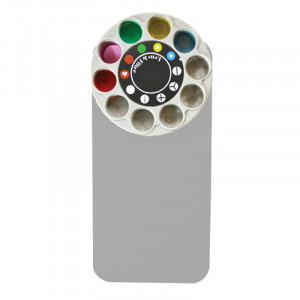 I-Cool Renkli Kamera Lensli IPhone 5/SE Kabı Gri