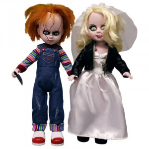 Living Dead Dolls Chucky And Bride Tiffany