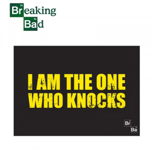 Breaking Bad I am the One Who Knocks Kapı Paspası