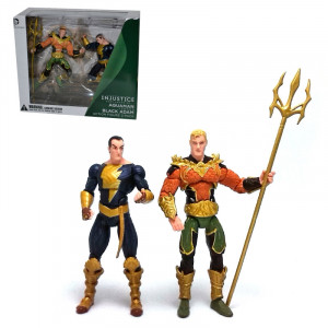  Injustice Aquaman & Black Adam 2li figür seti