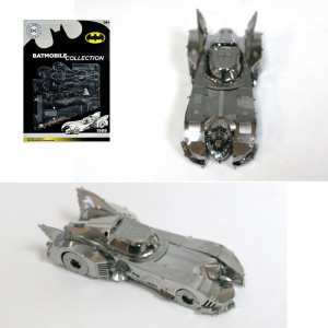  Batman 1989 Batmobile 3D Metallic Puzzle 3D Maket