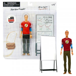  Big Bang Theory Sheldon Cooper Flash Figure 18 cm