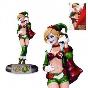 DC Comics Bombshells Holiday Harley Queen Statue