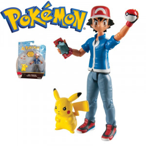 Pokemon: Ash & Pikachu Action Figure Set