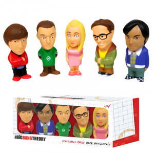  Big Bang Theory Stress Dolls Set of 5 Stres Oyuncağı